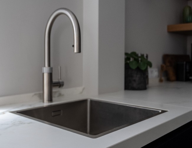 Spoelbak Neolith Estatuario - Van Houts