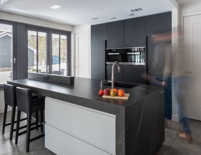 Aanrechtbladen en meubels in Pietra Grey