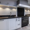Moderne landelijke keuken met graniet - Absolute Black Antico